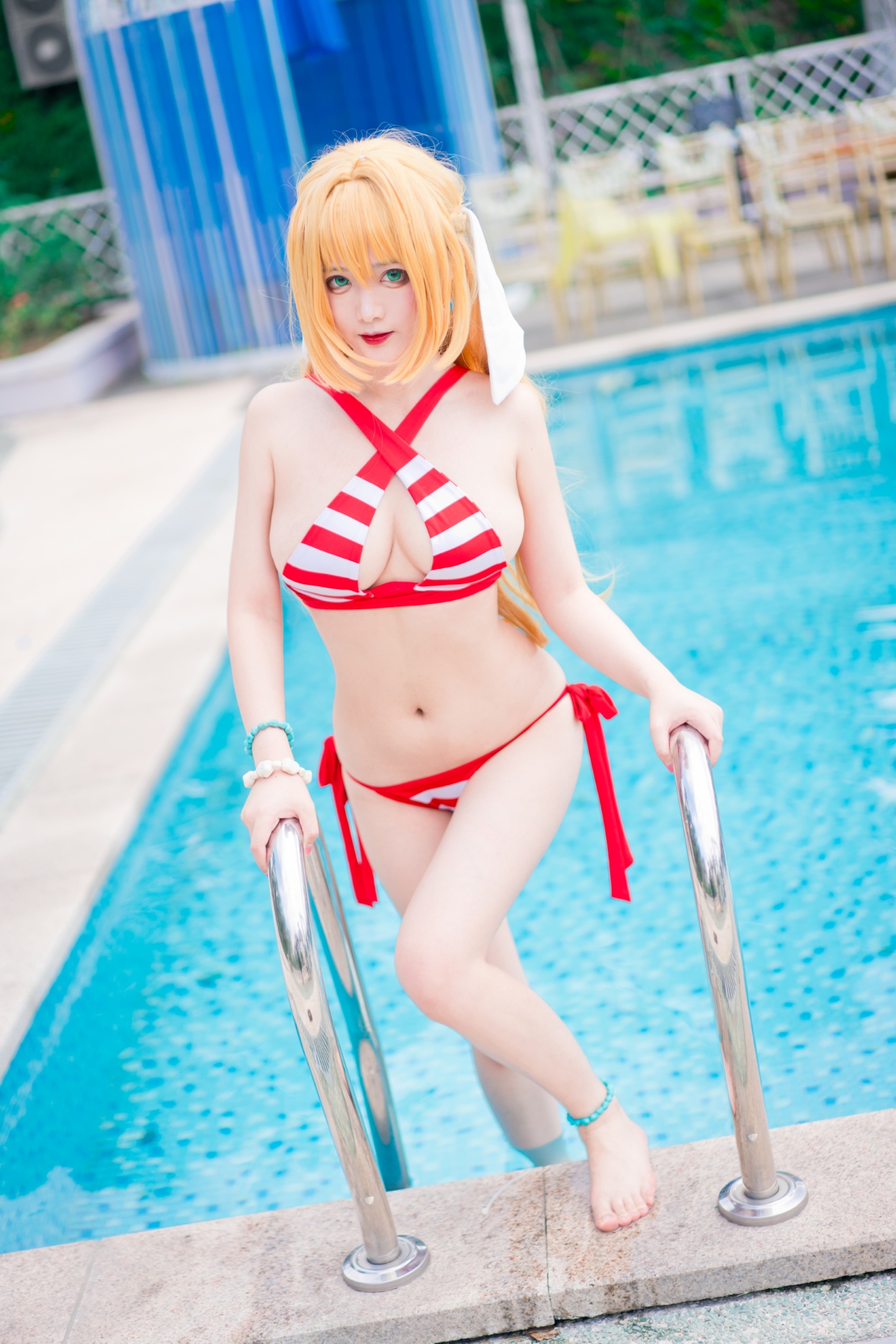 七海抹茶酱 NO.002 尼禄泳装 [15P]